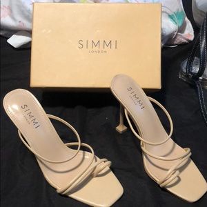 Simmi nude skin heels